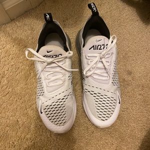 White 270 Nikes